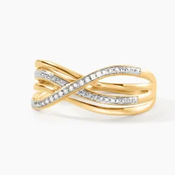 Histoire d'Or Bague Macario Or Jaune Diamant* Bagues|Bagues Avec Pierre