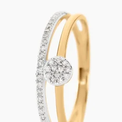 Outlet Histoire d'Or Bague Maellys Or Jaune Diamant