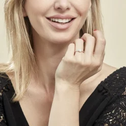 Histoire d'Or Bague Magnolia Or Blanc Diamant* Bagues|Bagues Avec Pierre