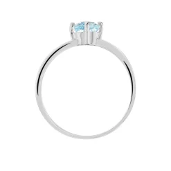 Histoire d'Or Bague Mahina Or Blanc Topaze* Bagues|Bagues Avec Pierre