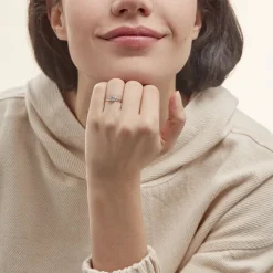 Histoire d'Or Bague Mahina Or Blanc Topaze* Bagues|Bagues Avec Pierre