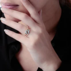 Histoire d'Or Bague Maillons Or Jaune Diamant* Bagues|Bagues Avec Pierre