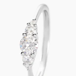 Histoire d'Or Bague Maiwen Argent Blanc Oxyde De Zirconium* Bagues|Bagues Fantaisie