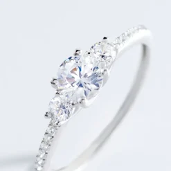 Histoire d'Or Bague Mallory Argent Blanc Oxyde De Zirconium* Bagues