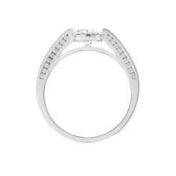 Histoire d'Or Bague Malou Argent Blanc Oxyde De Zirconium* Bagues|Bagues Fantaisie