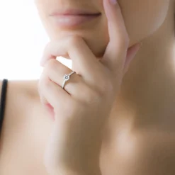 Histoire d'Or Bague Manon Or Blanc Amethyste* Bagues|Bagues Avec Pierre