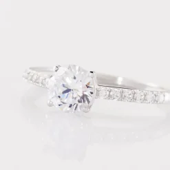 Best Histoire d'Or Bague Manon Or Blanc Oxyde