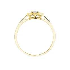 Histoire d'Or Bague Manora Or Jaune Diamant* Bagues|Bagues Avec Pierre