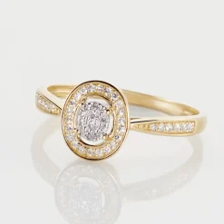 Histoire d'Or Bague Manora Or Jaune Diamant* Bagues|Bagues Avec Pierre