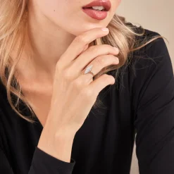 Discount Histoire d'Or Bague Marchioness Or Jaune Oxyde De Zirconium