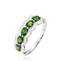 Histoire d'Or Bague Margaux Or Blanc Péridot Et Diamant* Bagues|Bagues Avec Pierre