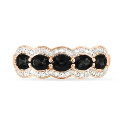 Clearance Histoire d'Or Bague Margaux Or Rose Agate Et Diamant