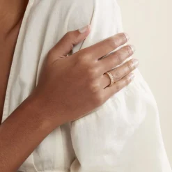 Histoire d'Or Bague Marie-baptistine Plaqué Or Jaune Oxyde De Zirconium* Bagues|Bagues Fantaisie