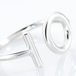 Outlet Histoire d'Or Bague Marie-capucine Argent Blanc