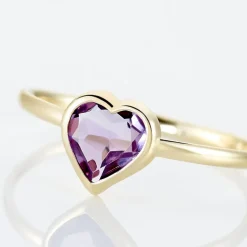 Histoire d'Or Bague Marsie Or Jaune Améthyste* Bagues|Bagues Avec Pierre