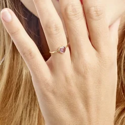 Histoire d'Or Bague Marsie Or Jaune Améthyste* Bagues|Bagues Avec Pierre