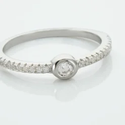 Histoire d'Or Bague Maryne Argent Blanc Oxyde De Zirconium* Bagues|Bagues Fantaisie