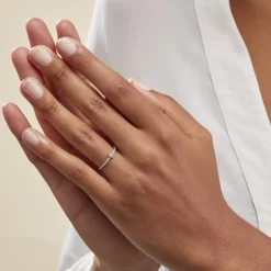 Histoire d'Or Bague Maryne Argent Blanc Oxyde De Zirconium* Bagues|Bagues Fantaisie