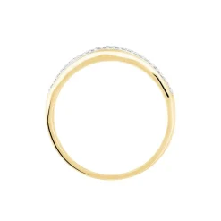 Hot Histoire d'Or Bague Mauna Or Jaune Oxyde De Zirconium