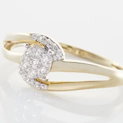 New Histoire d'Or Bague Melinia Or Jaune Diamant