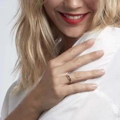 New Histoire d'Or Bague Melinia Or Jaune Diamant