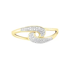 Hot Histoire d'Or Bague Melisianne Or Jaune Diamant