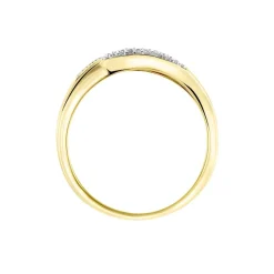 Hot Histoire d'Or Bague Melisianne Or Jaune Diamant