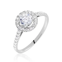 Histoire d'Or Bague Mentoura Platine Blanc Diamant Synthétique* Bagues|Bagues Avec Pierre