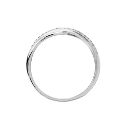 Histoire d'Or Bague Merlin Or Blanc Diamant* Bagues|Bagues Avec Pierre
