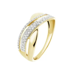 Histoire d'Or Bague Merlin Or Jaune Diamant* Bagues|Bagues Avec Pierre