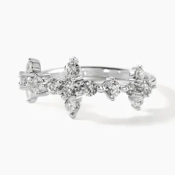 Histoire d'Or Bague Midnight Flower Argent Blanc Oxyde De Zirconium* Bagues|Bagues Fantaisie