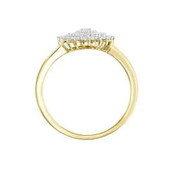 New Histoire d'Or Bague Mireya Or Jaune Oxydes