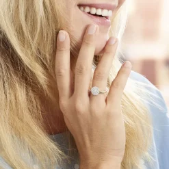 New Histoire d'Or Bague Mireya Or Jaune Oxydes