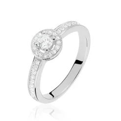 Sale Histoire d'Or Bague Mélissande Argent Blanc Oxyde De Zirconium