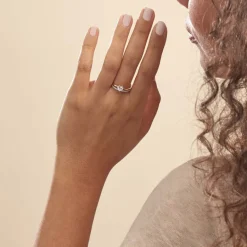 Histoire d'Or Bague Mohira Or Jaune Oxyde De Zirconium