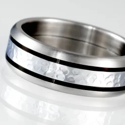 JOURDAN Bague Mollie Acier Blanc* Bagues|Bagues Sans Pierre