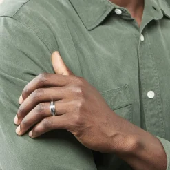 JOURDAN Bague Mollie Acier Blanc* Bagues|Bagues Sans Pierre