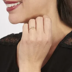 Histoire d'Or Bague Mona-lisa Or Jaune Diamant* Bagues|Bagues Avec Pierre