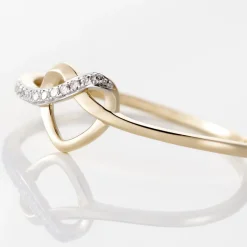 Hot Histoire d'Or Bague Mona-lisa Or Jaune Diamants