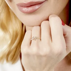 Hot Histoire d'Or Bague Mona-lisa Or Jaune Diamants