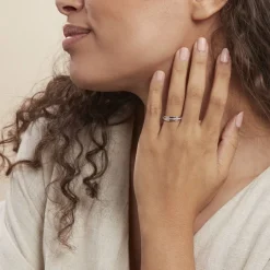 Histoire d'Or Bague Morrigan Or Blanc Oxyde De Zirconium* Bagues|Bagues Avec Pierre