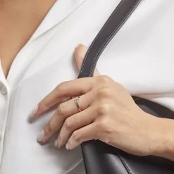 Histoire d'Or Bague Nesryne Or Bicolore Topaze* Bagues|Bagues Avec Pierre