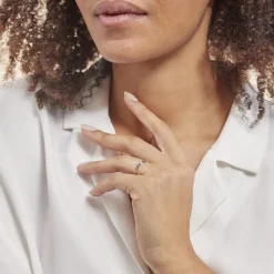 Hot Histoire d'Or Bague Nesryne De Zirconium or blanc oxyde