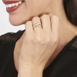 Histoire d'Or Bague Nila Or Jaune Diamant