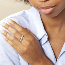 Histoire d'Or Bague Nila Or Jaune Diamant