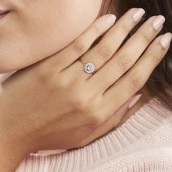 Histoire d'Or Bague Ninon Or Blanc Oxyde De Zirconium* Bagues|Bagues Avec Pierre