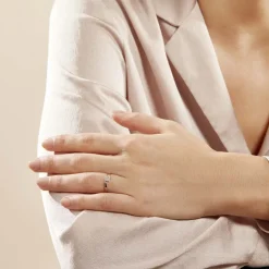 Histoire d'Or Bague Nolah or blanc diamant