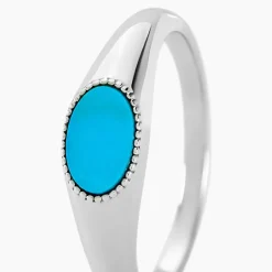Histoire d'Or Bague Ocean Argent Blanc Turquoise* Bagues|Bagues Fantaisie