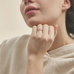 Histoire d'Or Bague Onenn Or Blanc Diamant* Bagues|Bagues Avec Pierre