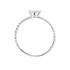 Clearance Histoire d'Or Bague Or Blanc Addie Diamants